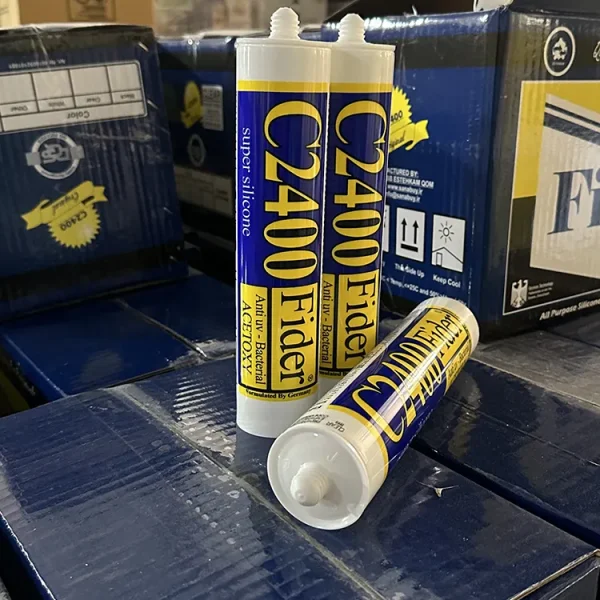 چسب سیلیکون فیدر آبی کارتریجی شفاف