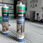 چسب سیلیکون آکفیکس کارتریجی سفید