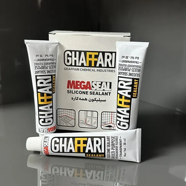 چسب سیلیکون مگاسیل پمادی شفاف