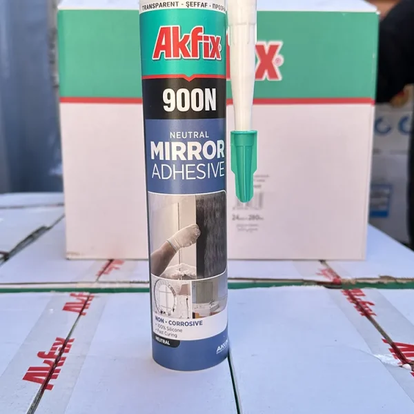 چسب سیلیکون آکفیکس کارتریجی مشکی